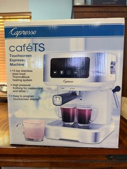 New -Open Box Capresso CafeTS