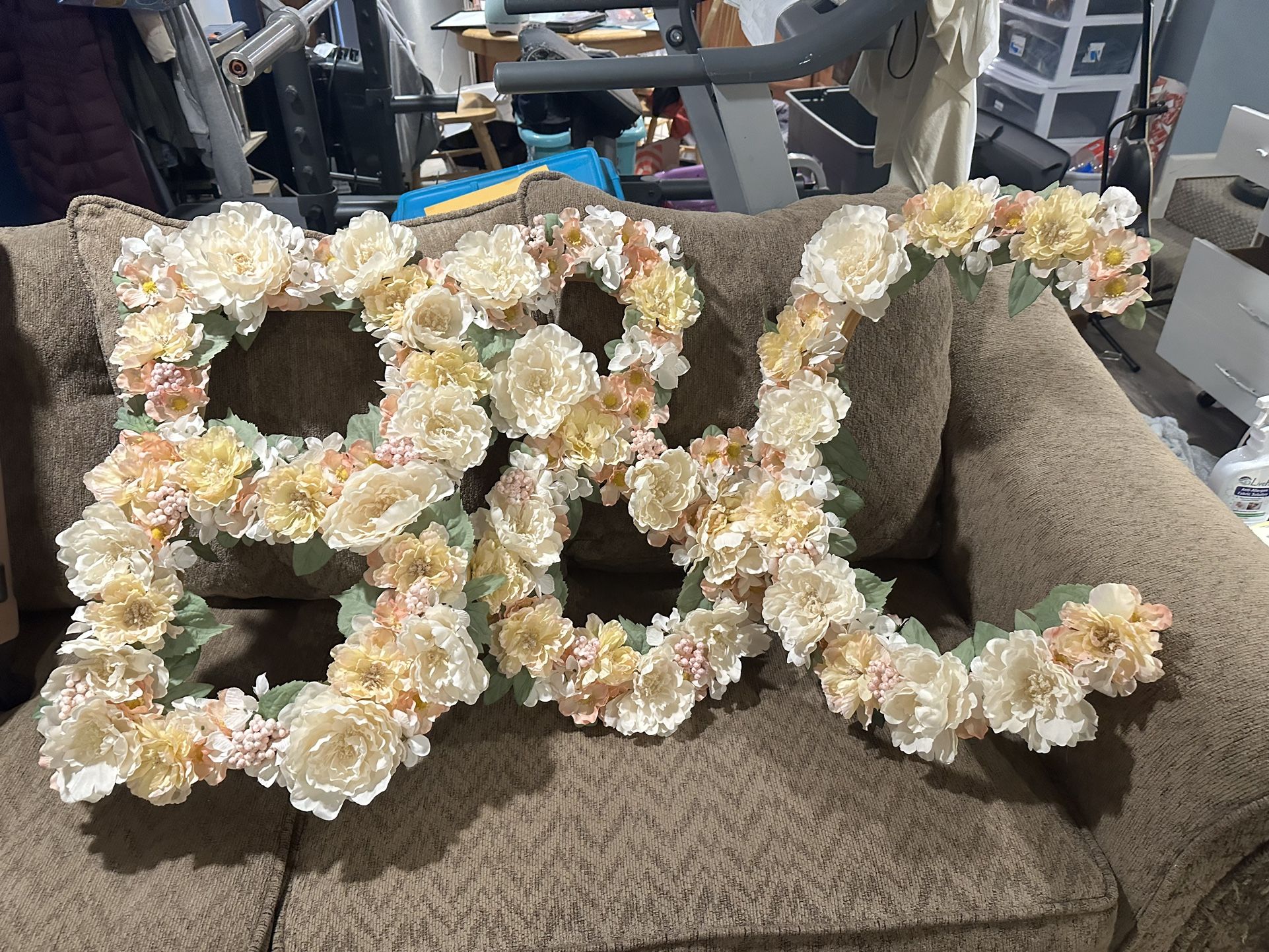 FLORAL LETTERING