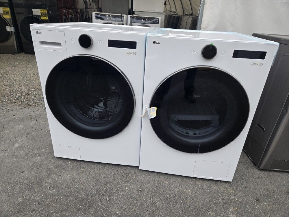 Lg Washer And Dryer Set Electric New Ventless