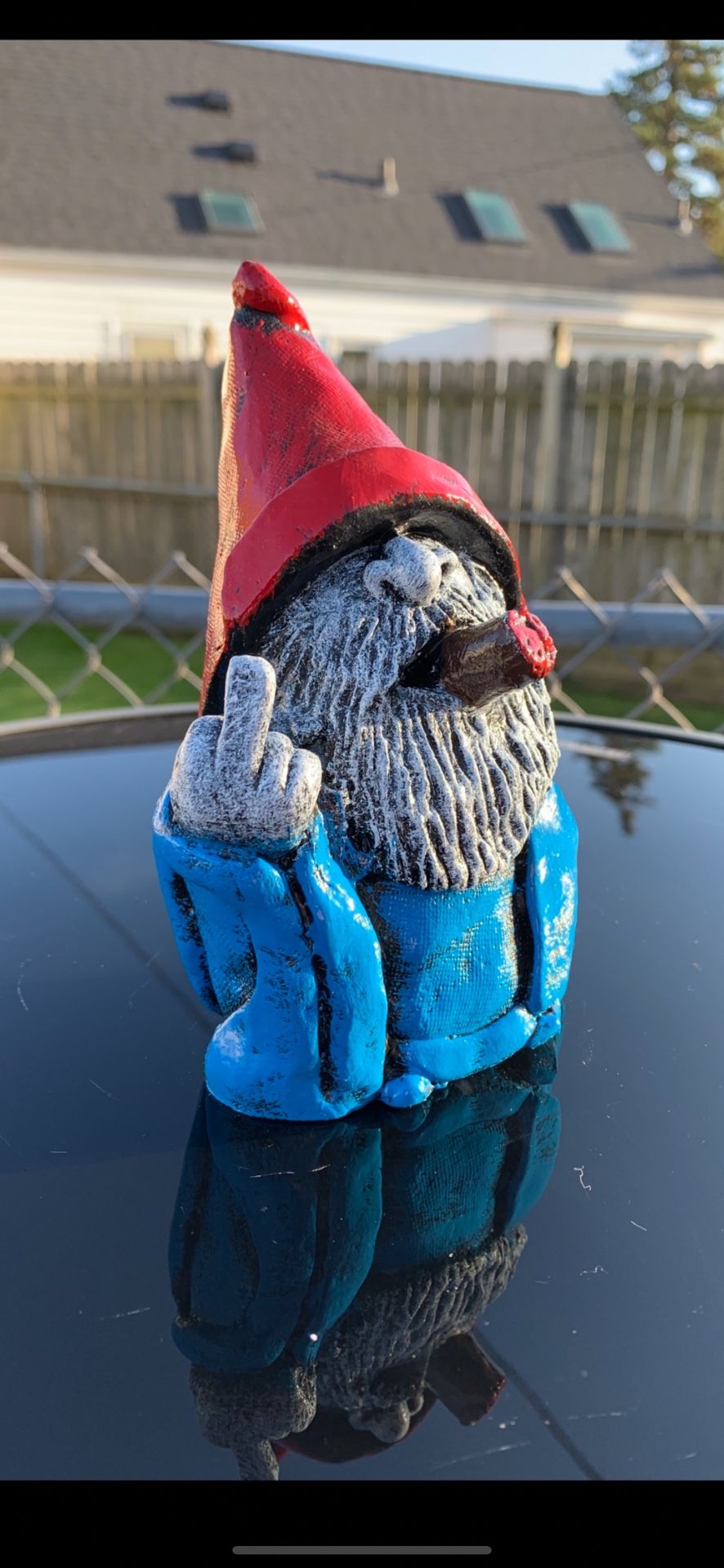 The Great Middle Finger Gnome