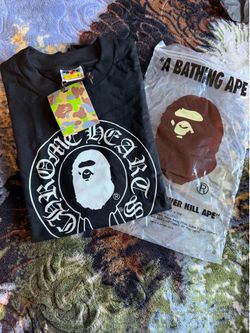 Chromeheart bape shirt (size S)