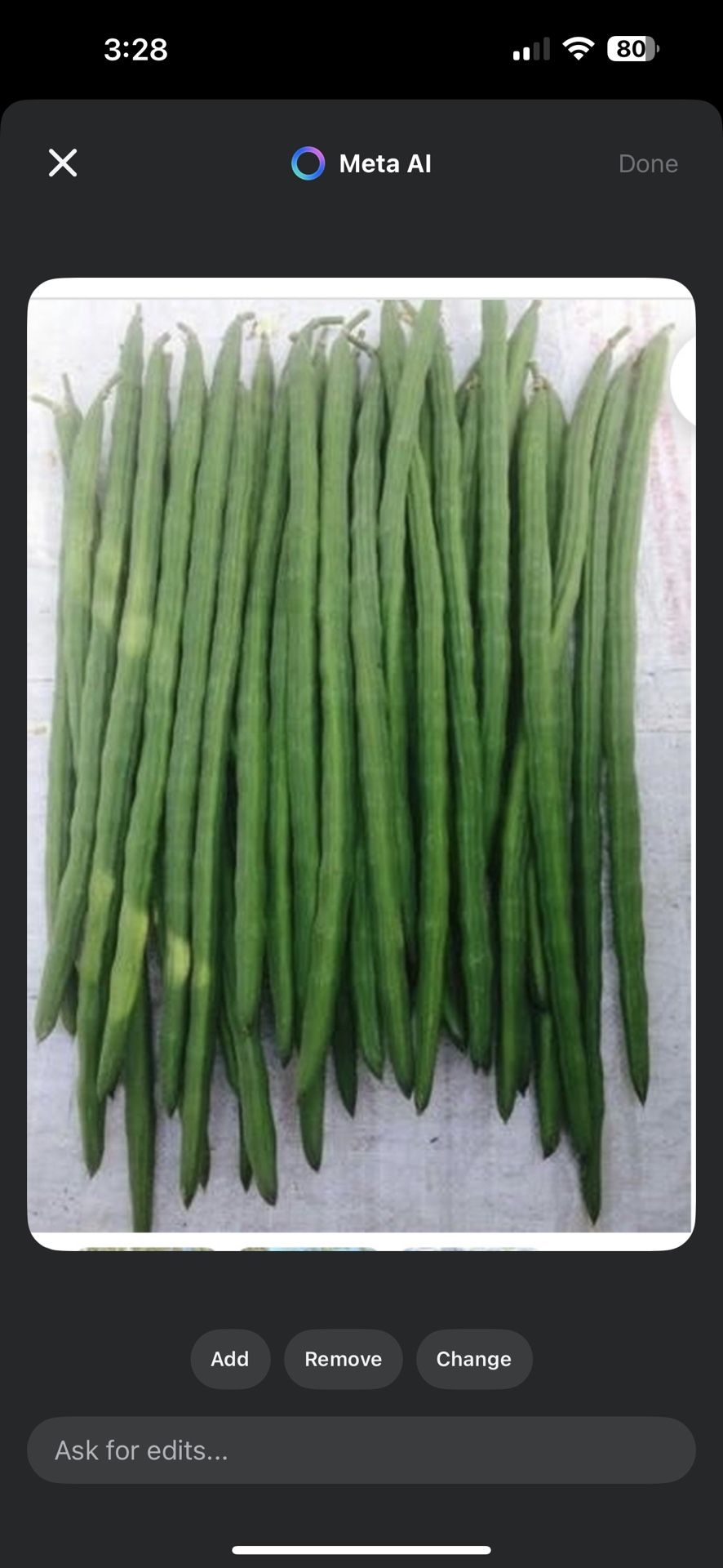 Fresh Organic Moringa