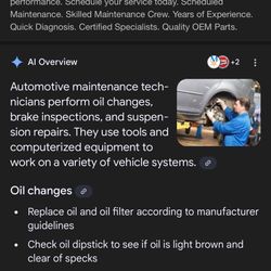 Automotive Work 