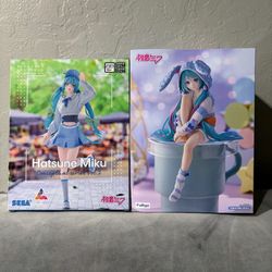 $20/EACH NEW IN BOX hatsune miku figure conceptual series vol 2 noodle stopper bunny rabbit ear