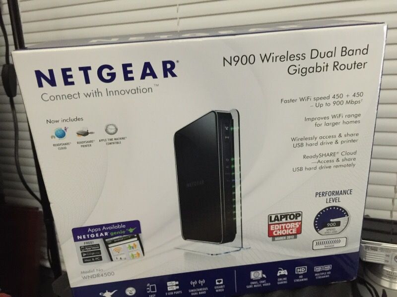 Netgear router N900