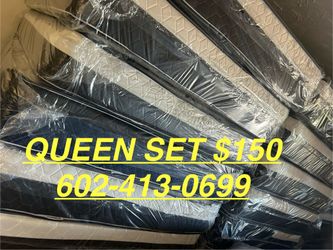 Queen Bed And Box Spring Same Day Deliver 