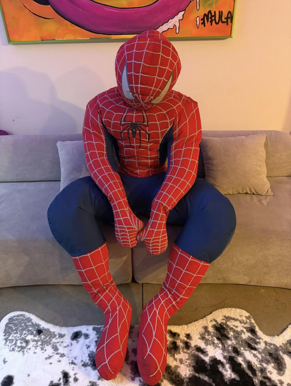 SPIDERMAN 3 2007 LIFE SIZE PLUSH