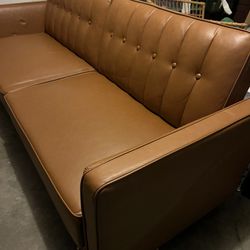 Brown Futon Sofa  *SALE*