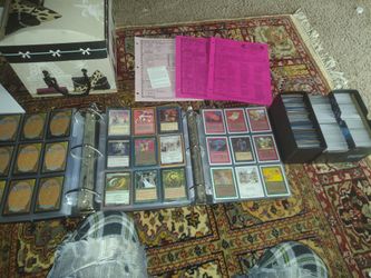 Magic the gathering cards