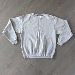 Fruit of the Loom Men's Sweatshirt, Large, Grey