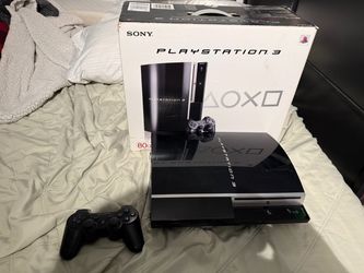 Sony PS3 Fat CECHP01 160GB Bundle with Controller, Cables & Box