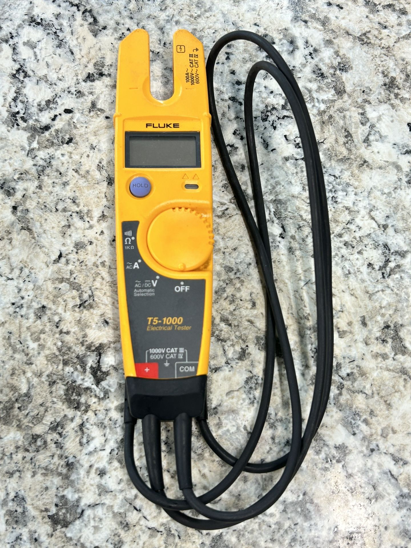 Fluke T5-600 Voltage, Continuity and Current Tester – Kingsway Instruments