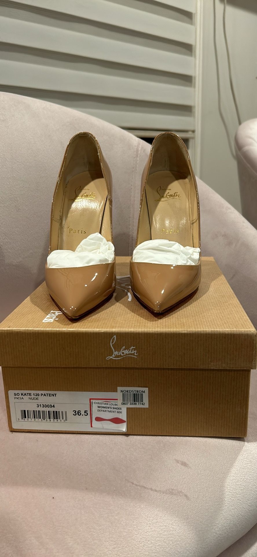 So Kate 120 Patent Heels