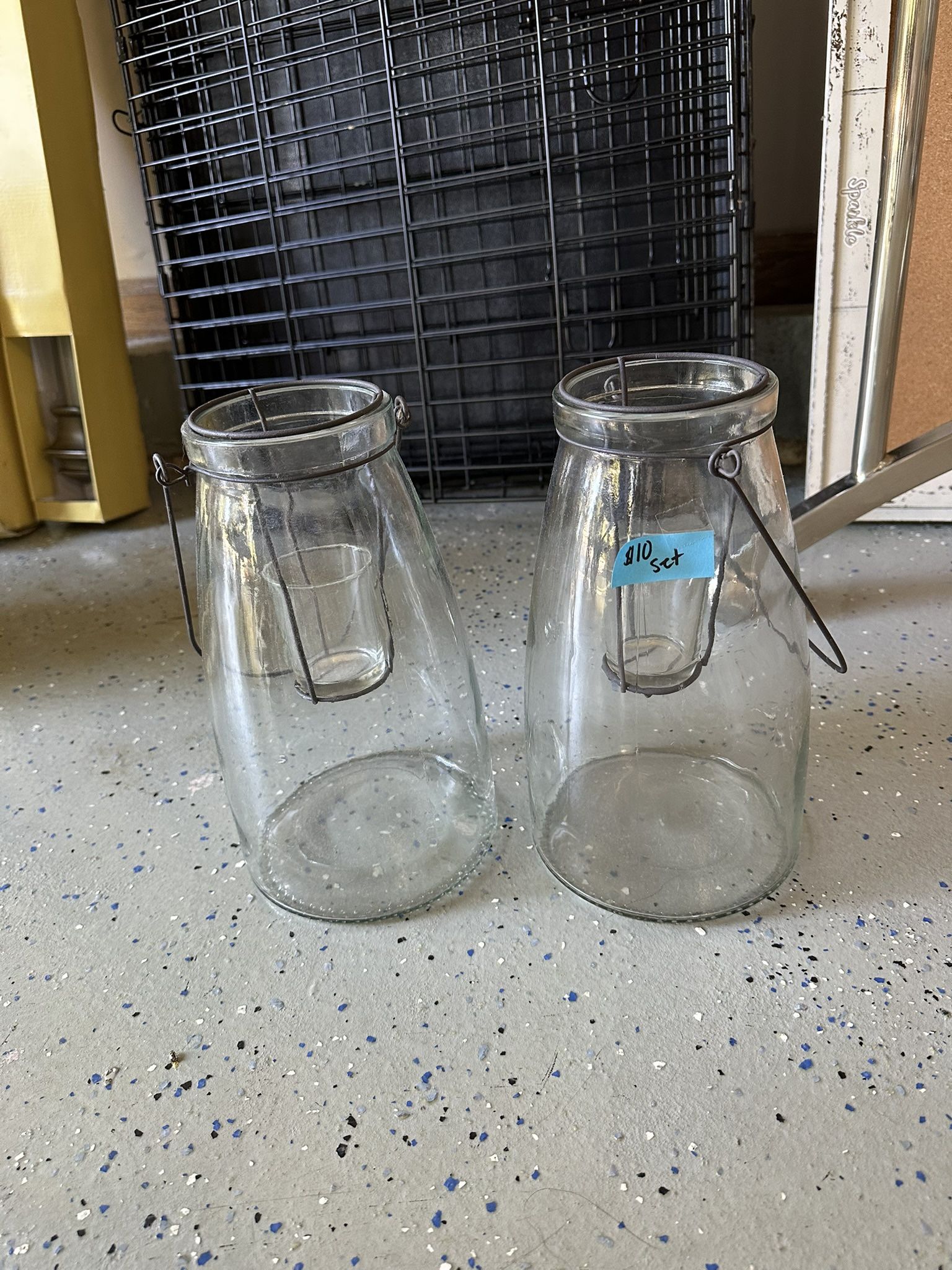 Decorative Glass Candle Holders