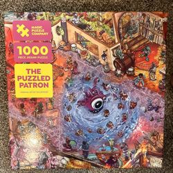 Magic Puzzle Company - The Puzzled Patron - 1000 Piece Puzzle
