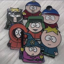 south park enamel brooch pin   (shipping only)