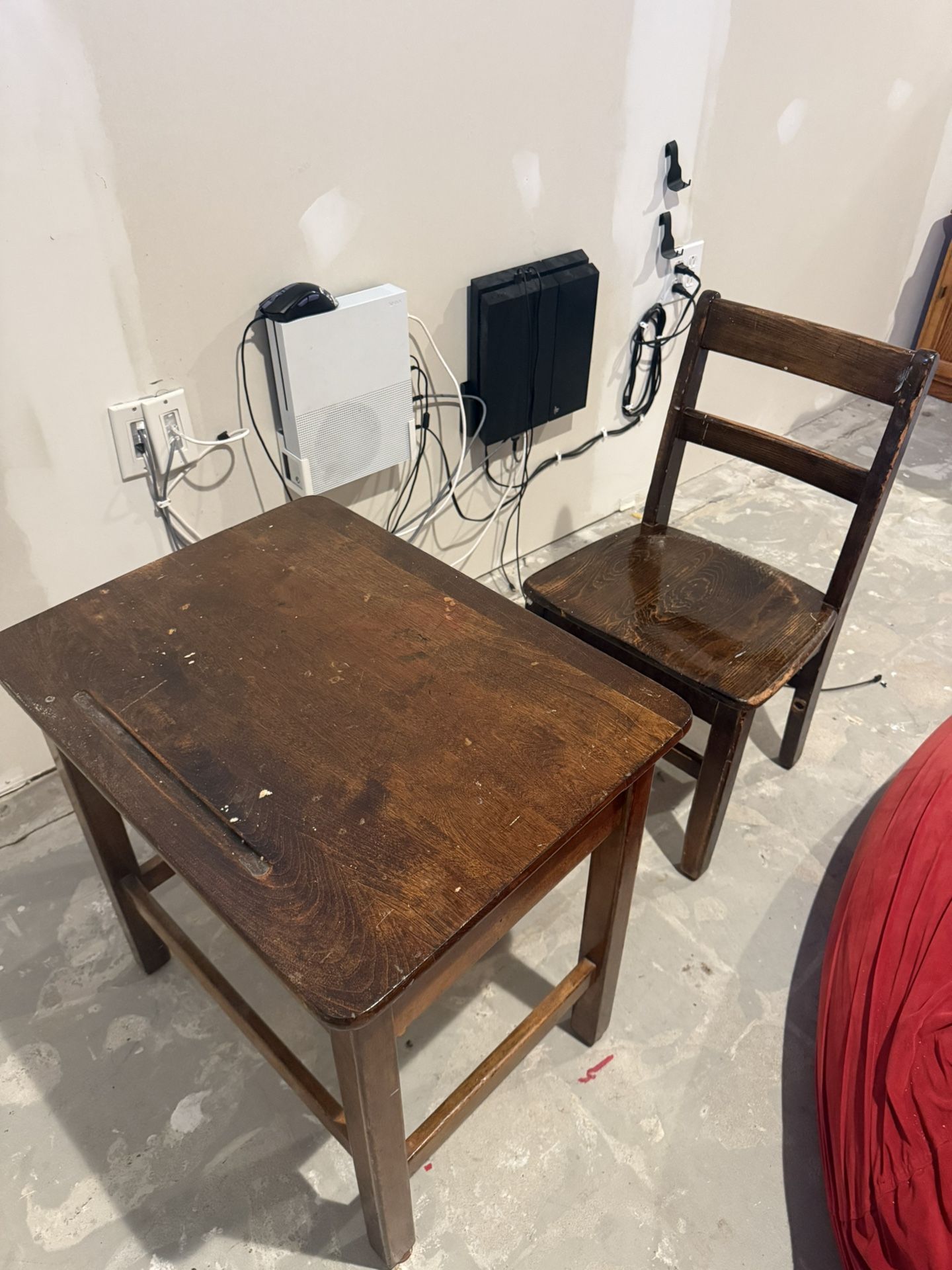 School Desk And Chair