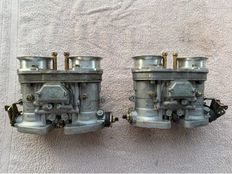 Original Dual Weber IDF 40 Carburetors