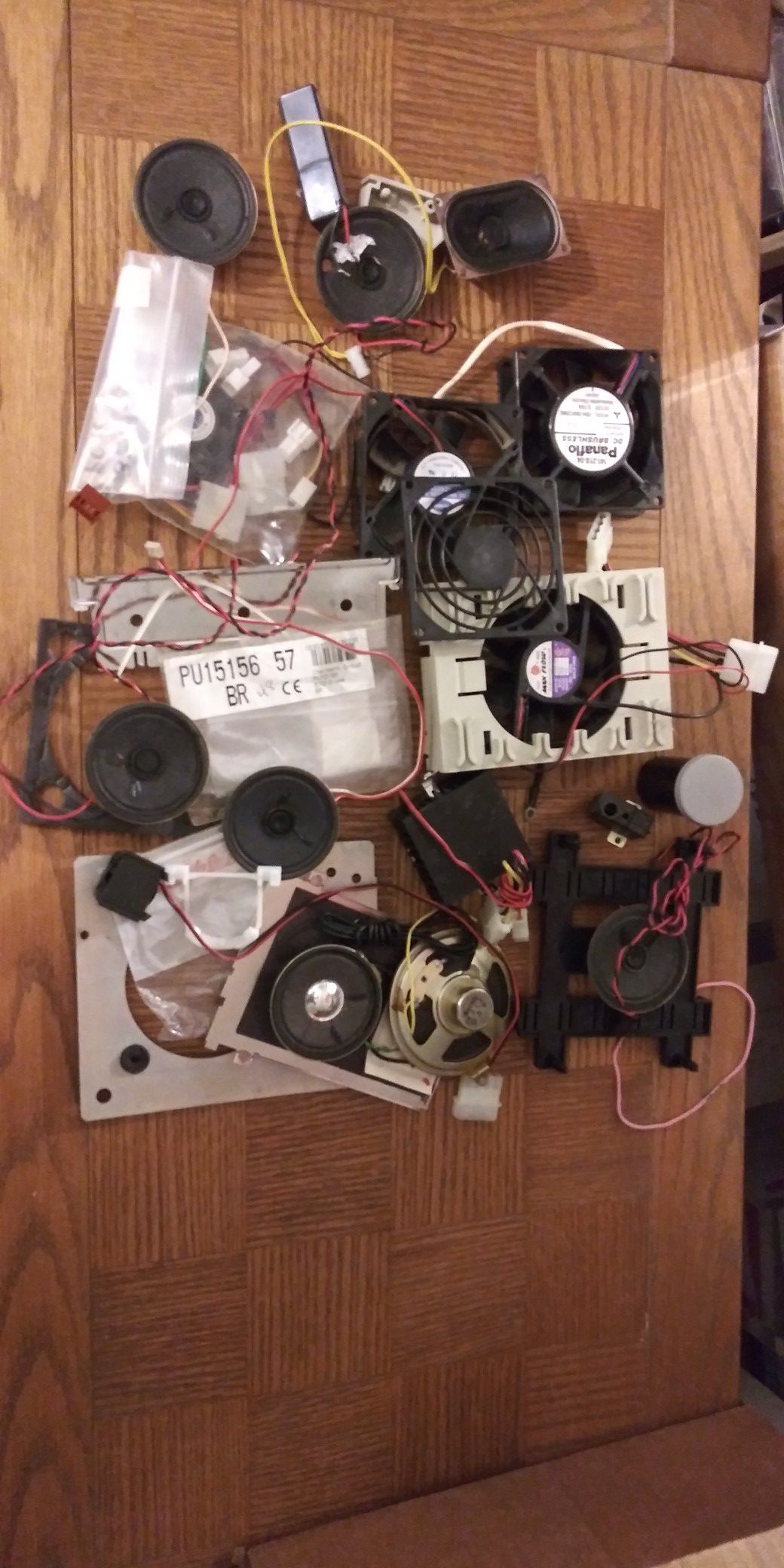 Assorted computer parts