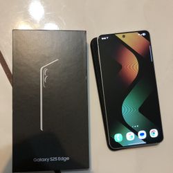 Samsung Galaxy S25 Edge Factory Unlocked 512gb Icy Blue 