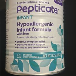 Baby pepticate milk