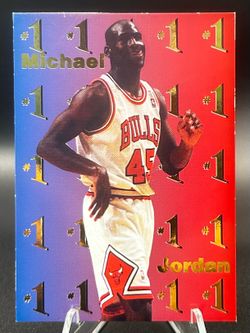 Michael Jordan 1995 Investors Journal Oddball- #1 Background Variation (NM/M)
