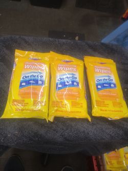 3 new bags of clorox disinfectant ingredients whips