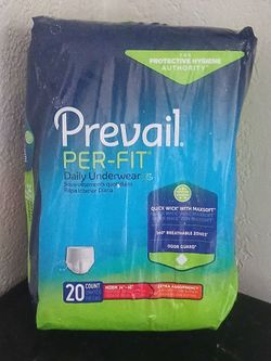 Prevail per-fit pads/underwear/adult pampers