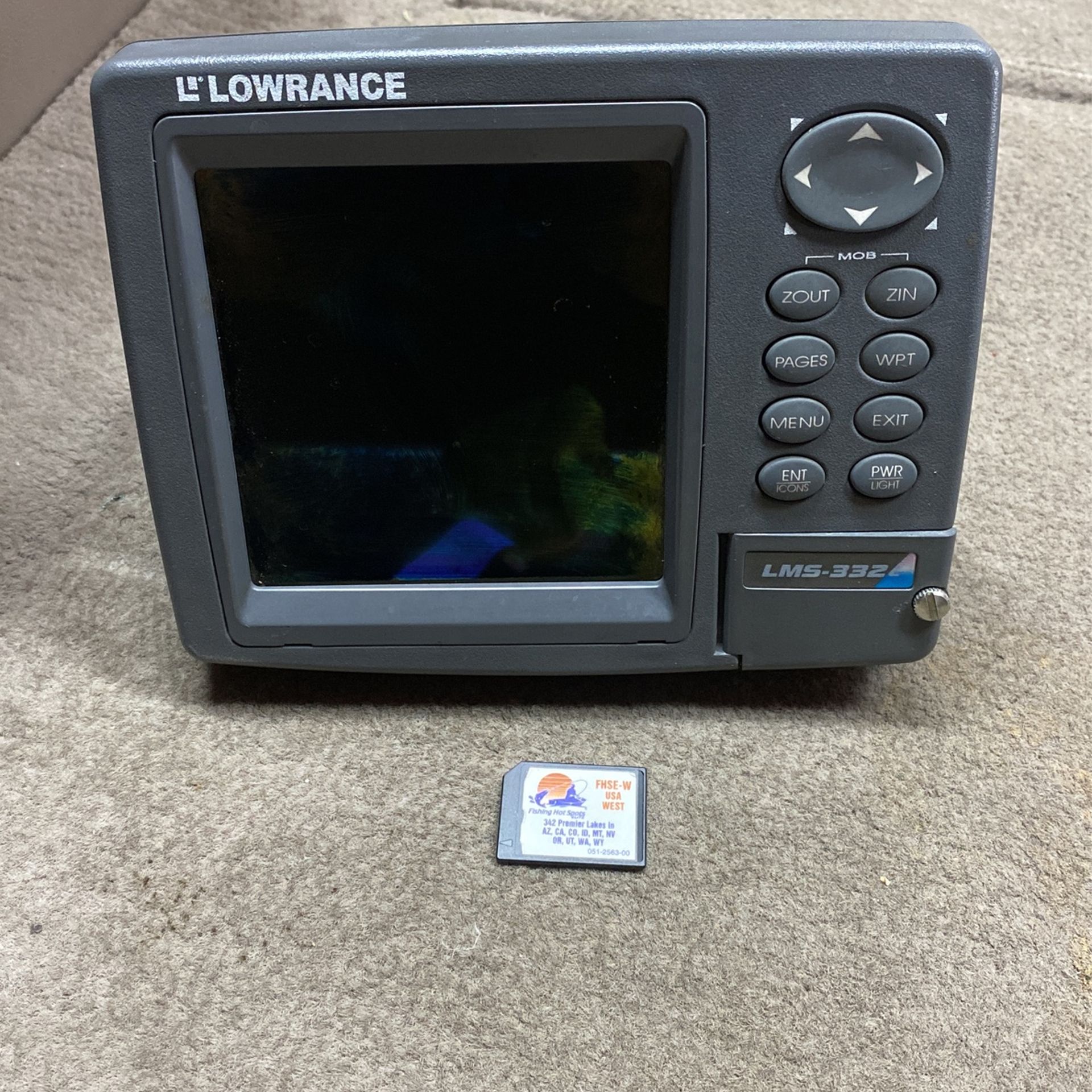 Lowrance LMS 332c