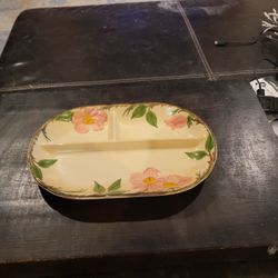 Desert ROSE Serving Dish. USA Stamped