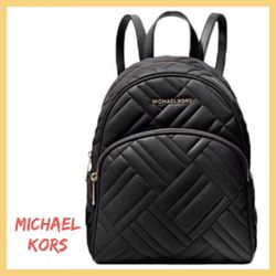 NWT Designer Michael Kors Quilted Backpack
