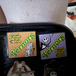 Vernors Collectible Nightmare Before Christmas Pins