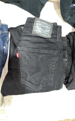 levi black jeans W30 L30