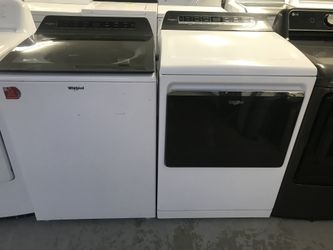 WASHER AND DRYER 