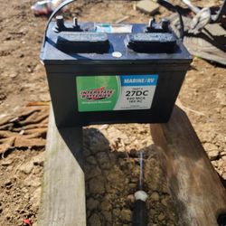 2 marine/rv 29dc battery- 1 marine/rv 27dc battery