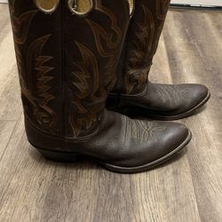 Justin Boots Leather Mens 11.5