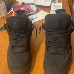 Jordan, Shoes, Jordan 4 Black Cat No Box Size