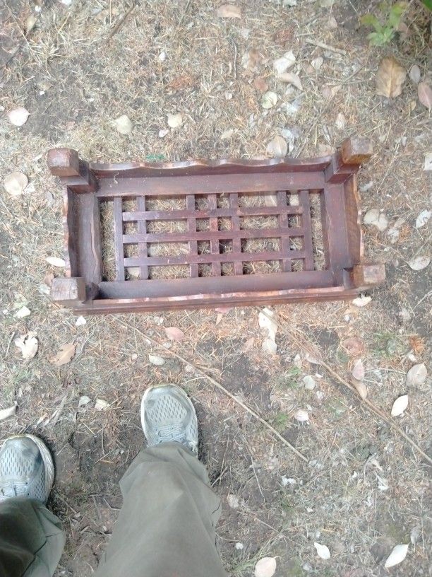 Antique Chinese Juma Footrest