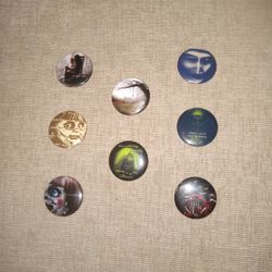 Annabelle & The Nun Pin Buttons Set Of 8 