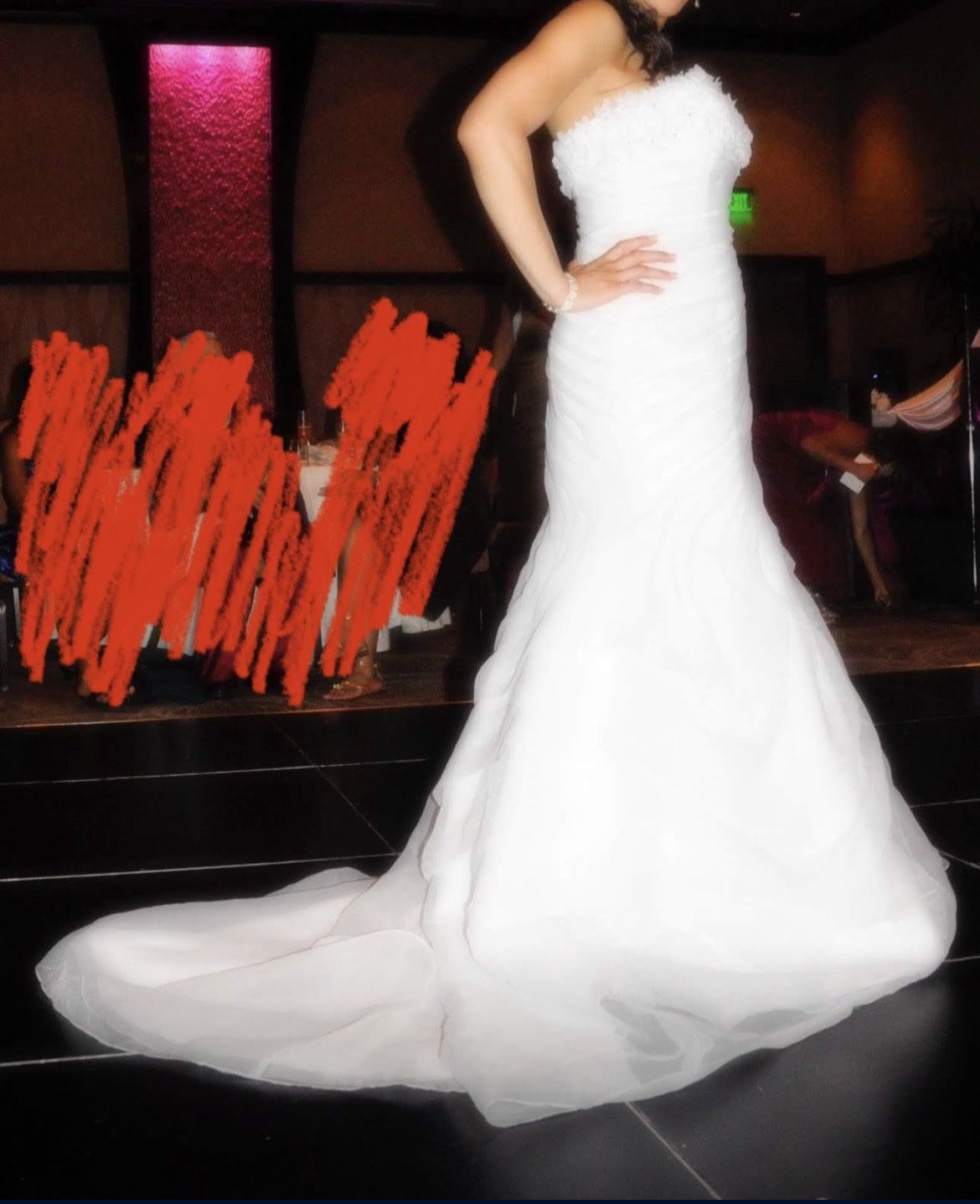 David’s Bridal Galena Signature Wedding Dress Size 10