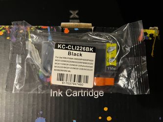 Canon Generic CLI226 Ink Cartridges, Four: 2 Black, 1 Gray, 1 Yellow, Sealed