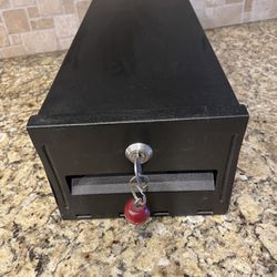 Locking Mailbox Insert - Mounts Inside Existing Mailbox To Help Protect Mail