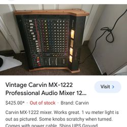 Carvin Mixer