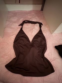 vintage y2k brown top
