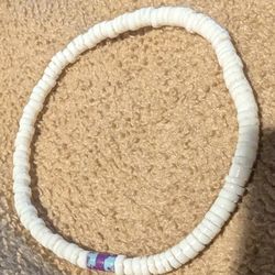 4mm Clam Shell & Imperial Jasper Bracelet