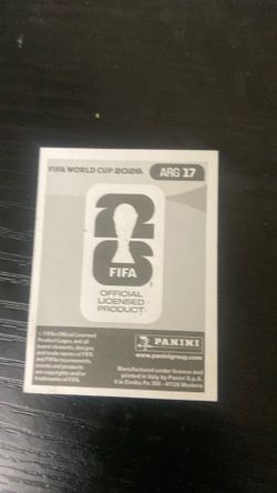 Messi panini sticker