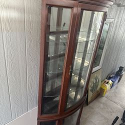 Tall China Cabinet 