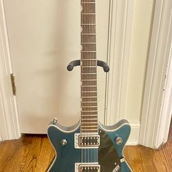 Gretsch G5222 Electromatic Double jet BT V Stop Tail Metallic Jade Gray 