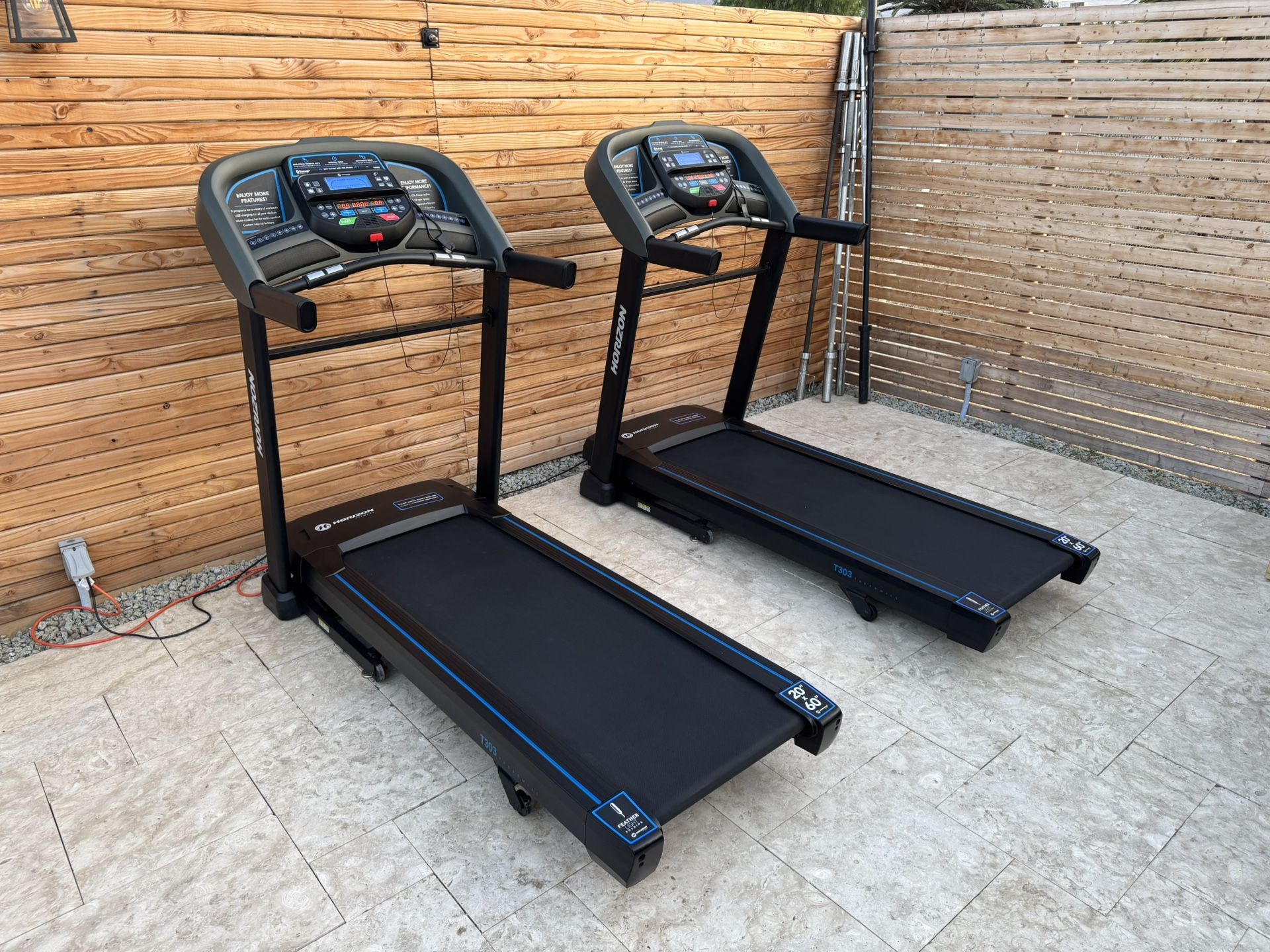 Horizon T303-2 Folding Treadmill - Practically Brand New!