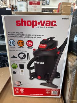 New  Shop-Vac Store Shop-Vac 10 Gallon 4.5 Peak HP Wet/Dry Vacuum